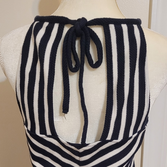 Maeve by ANTHROPOLOGY Beautiful nautical look sleeveless top (a74) - Picture 5 of 5